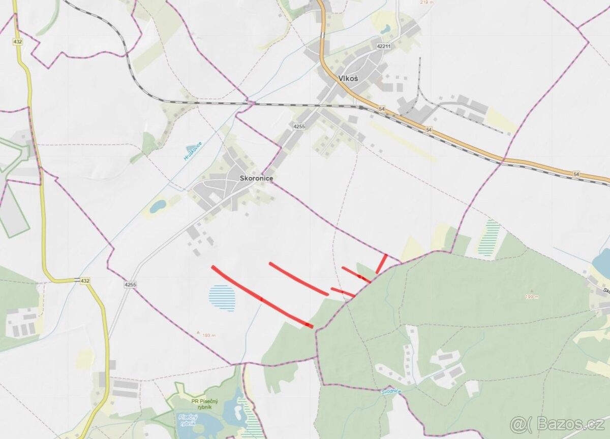 Prodej pozemek pro bydlení - Vlkoš u Kyjova, 696 41