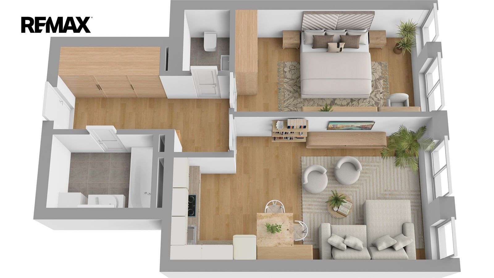 Byt 2+kk · 56 m² · Kybalova 1850, Slaný - 4