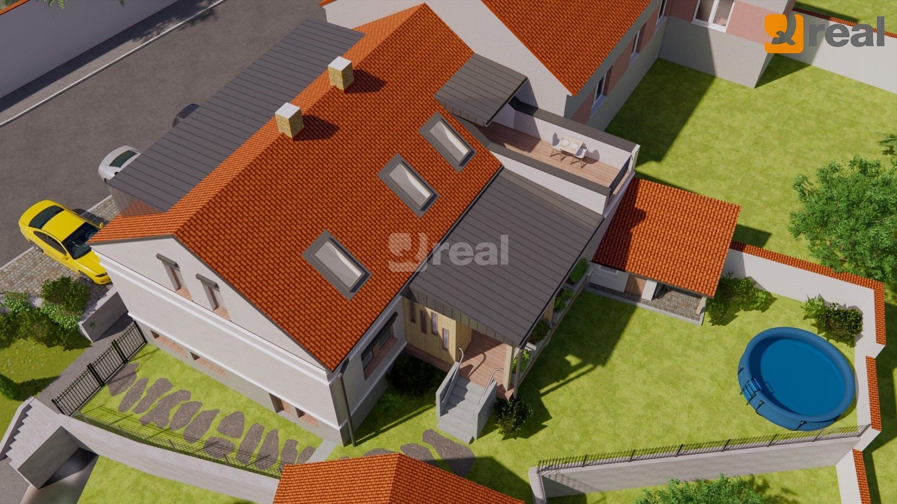 Rodinné domy, Praha - Hrdlořezy, okres Praha 9, Hlavní město Praha, 210 m² - 1