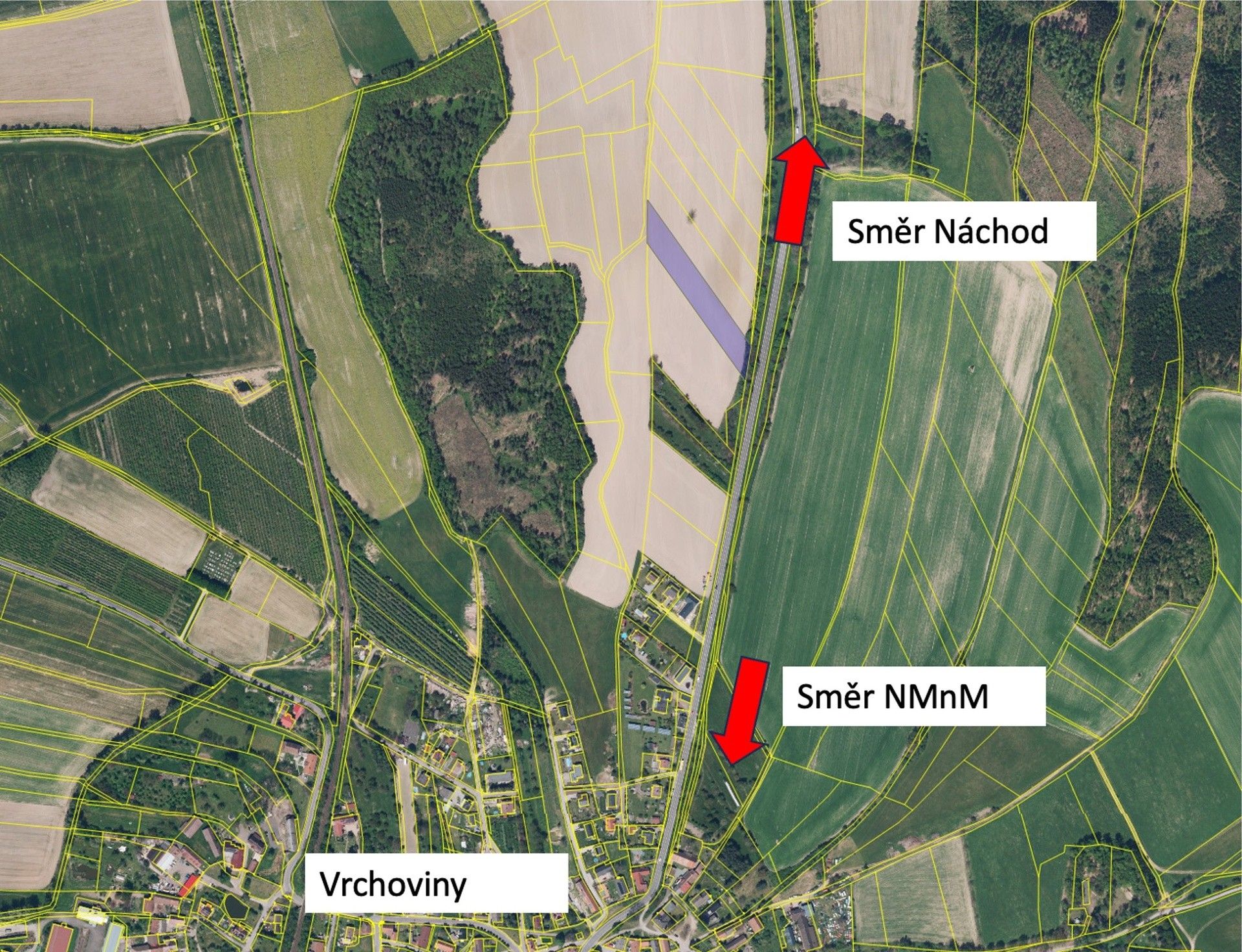 Prodej zemědělský pozemek - Vrchoviny, Nové Město nad Metují