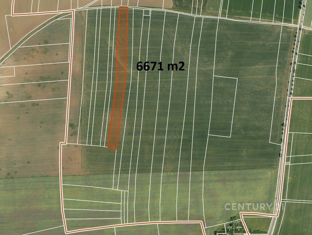Zemědělský pozemek, 6 671 m²