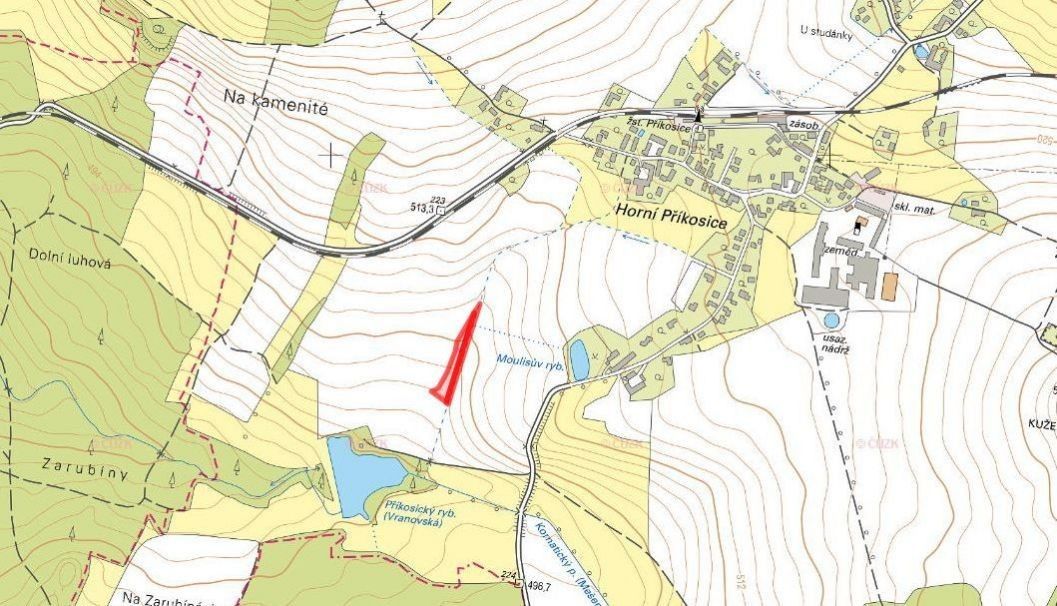 Prodej zemědělský pozemek - Příkosice