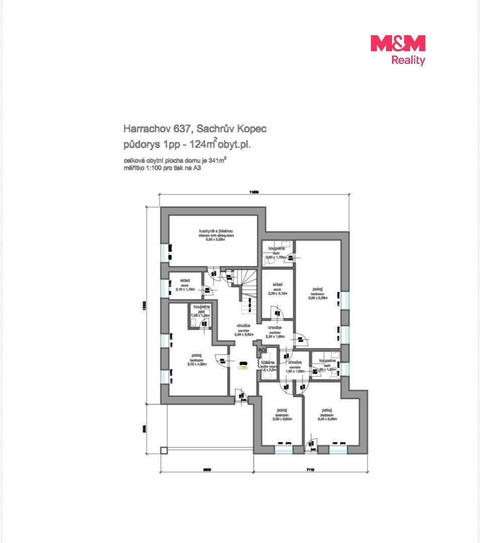Ubytovací zařízení · 341 m² · Harrachov - 4