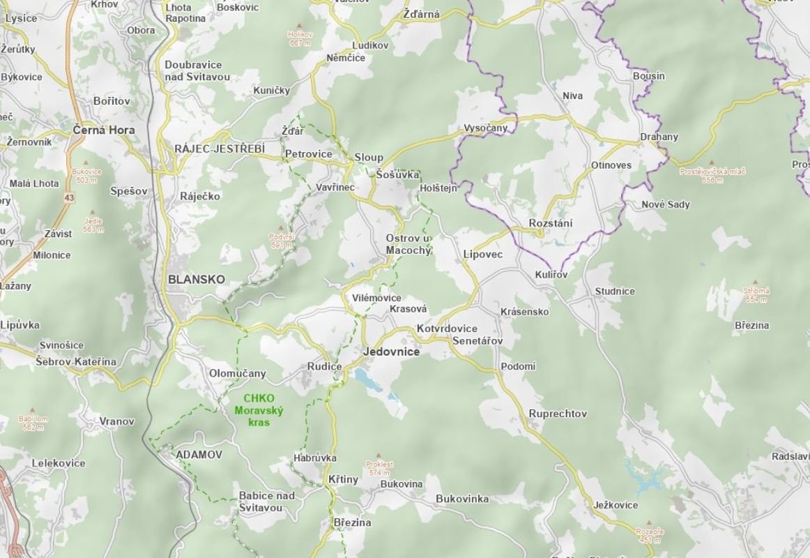 Zemědělský pozemek · Ostrov u Macochy - 3