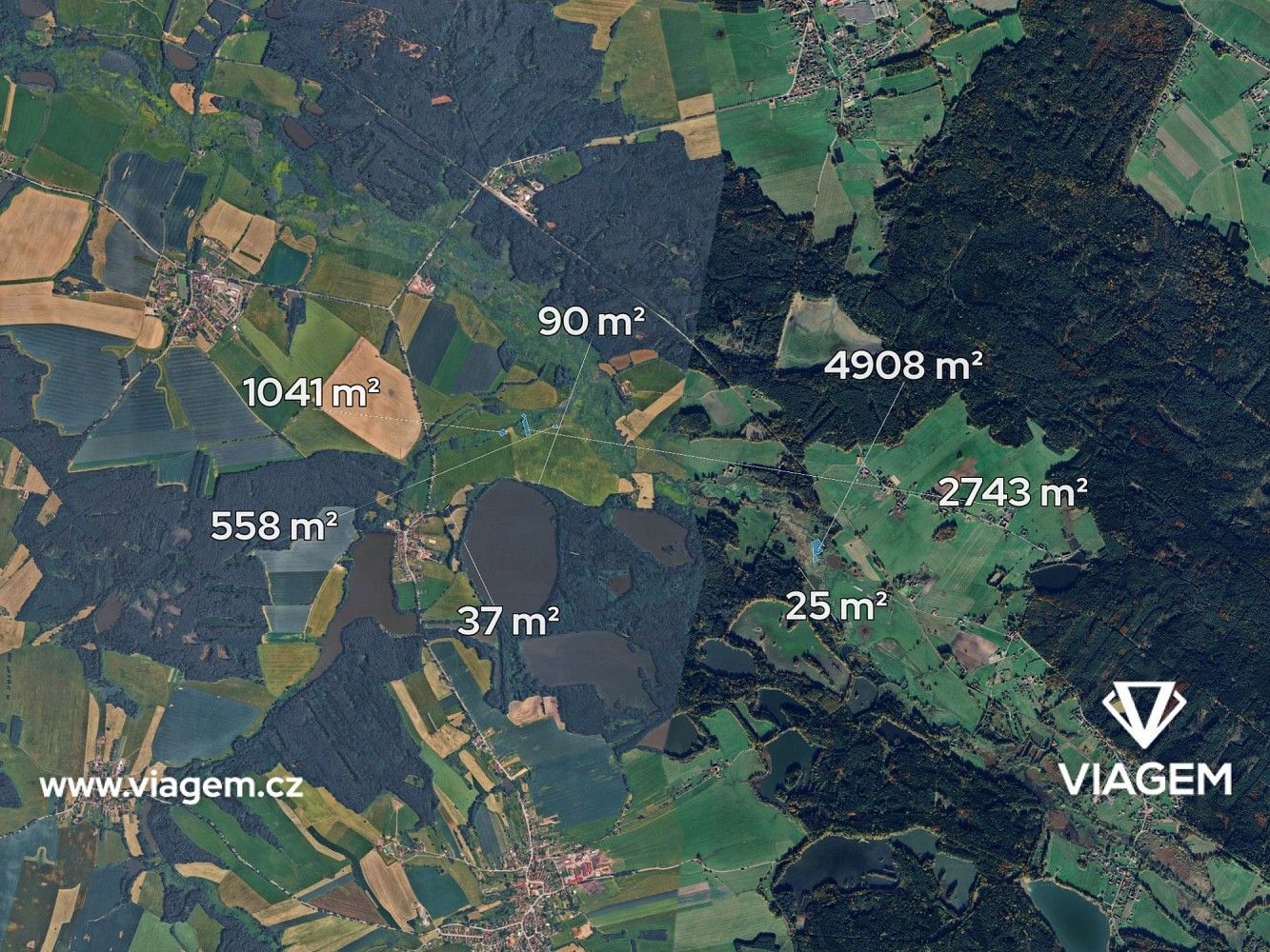Zemědělské pozemky, Olešnice, okres České Budějovice, Jihočeský kraj - 2