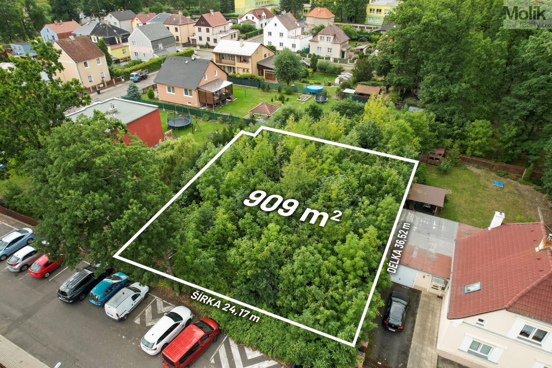 Pozemky pro bydlení, Dělnická, Duchcov, 909 m²