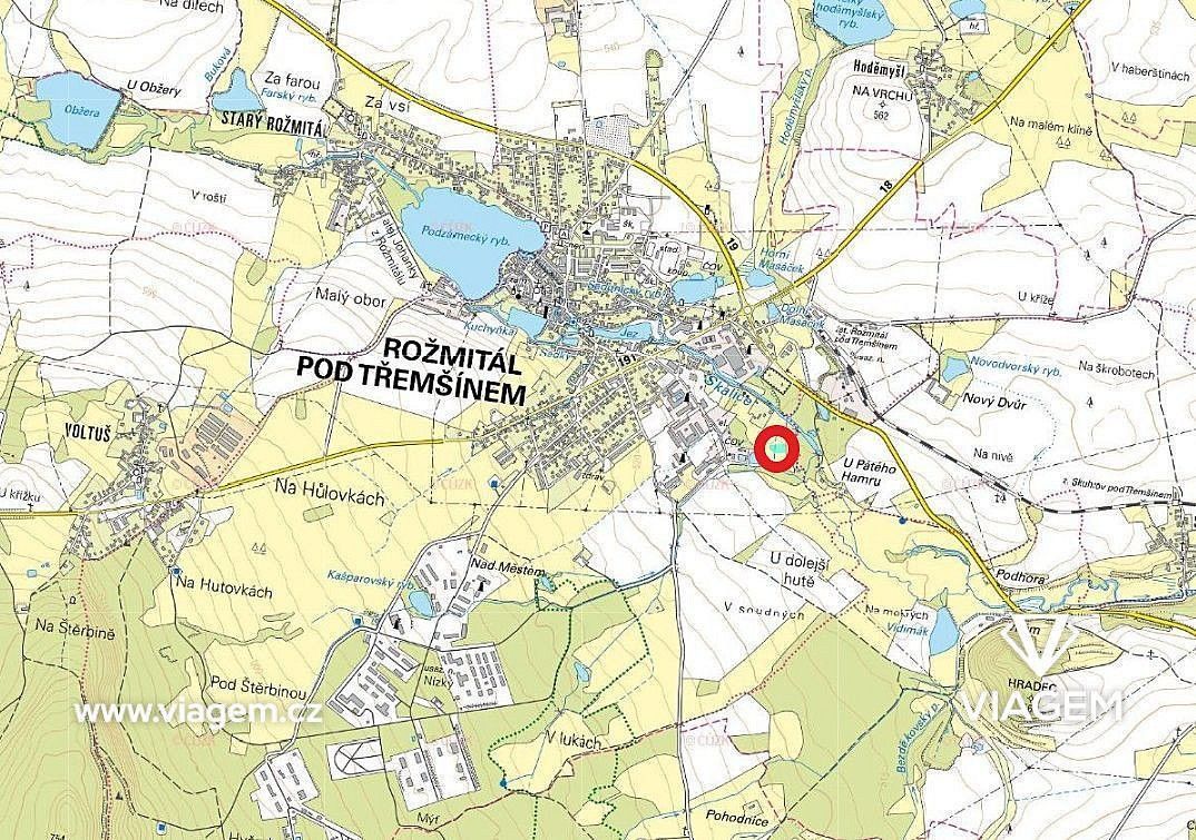 Pozemek pro bydlení · Rožmitál pod Třemšínem, okres Příbram, Středočeský kraj - 3