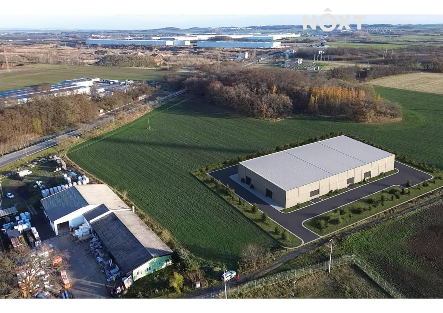 Komerční pozemky, Nad Benzinou, Veltrusy