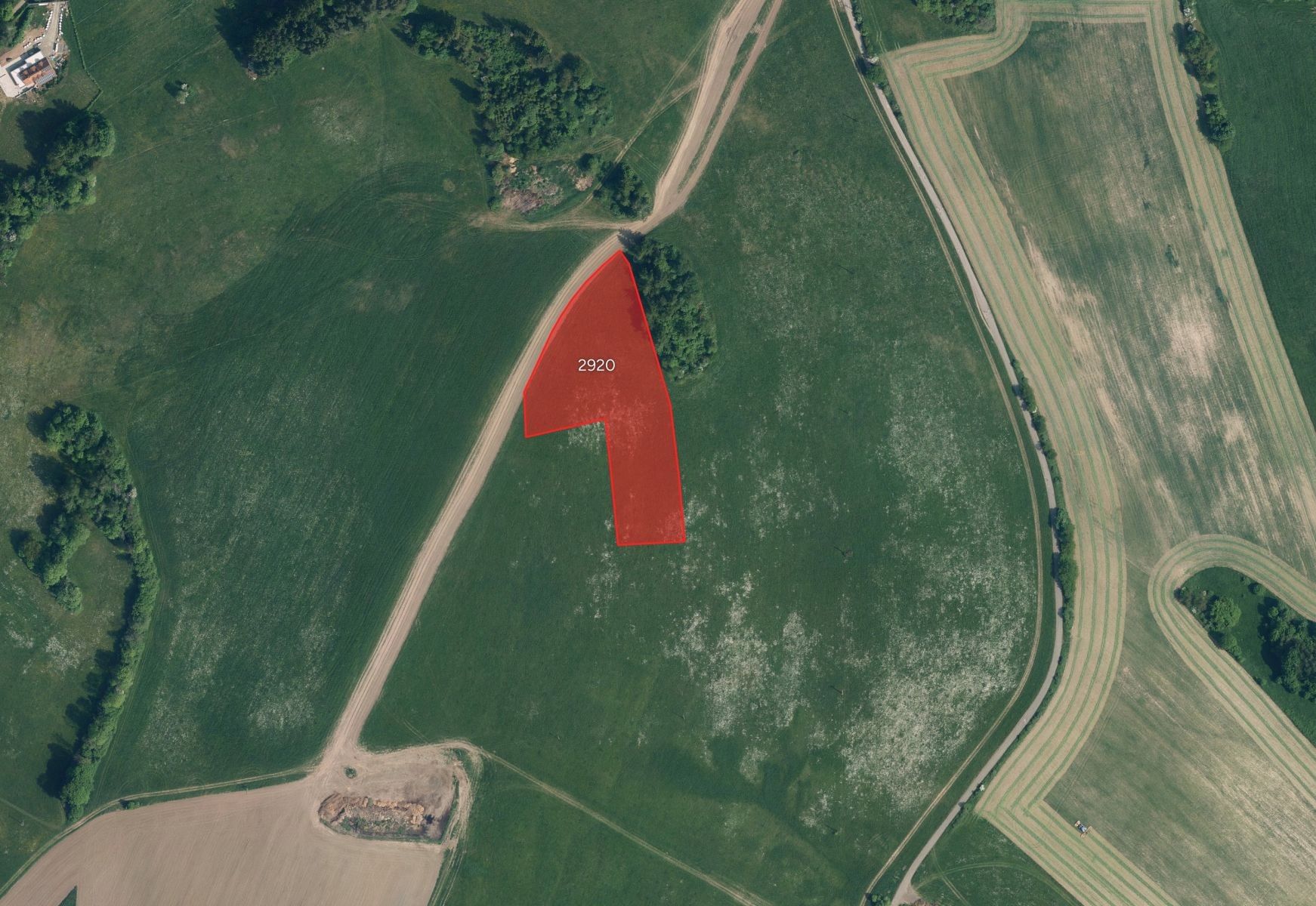 Zemědělské pozemky, Benešov u Semil