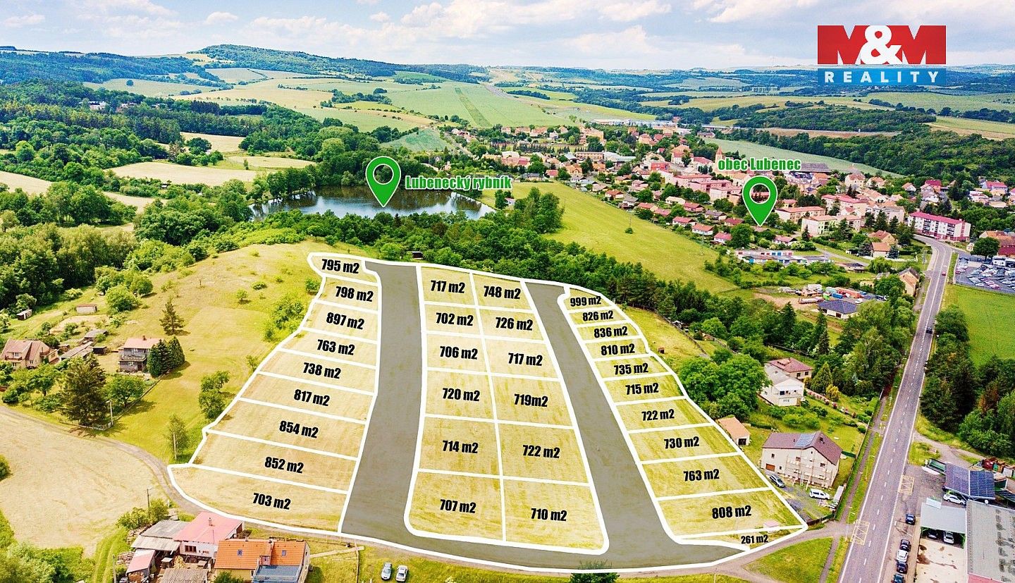 Pozemek pro bydlení · Lubenec, okres Louny, Ústecký kraj - 3