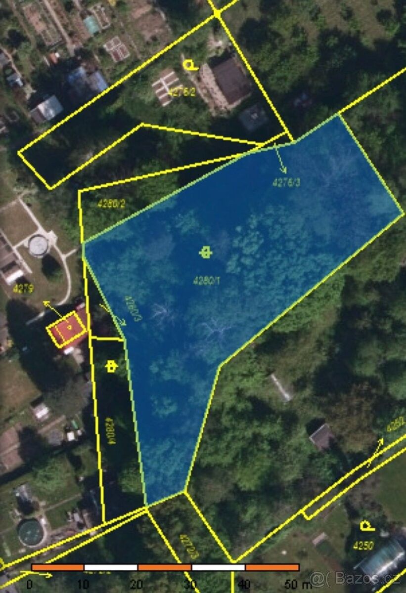 Prodej zahrada - Havířov, 736 01, 1 843 m²