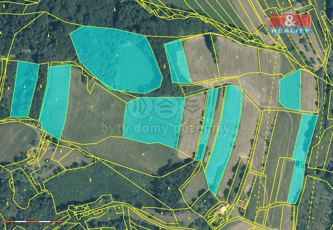 Zemědělské pozemky, Jablůnka nad Bečvou, 756 23, 41 635 m²