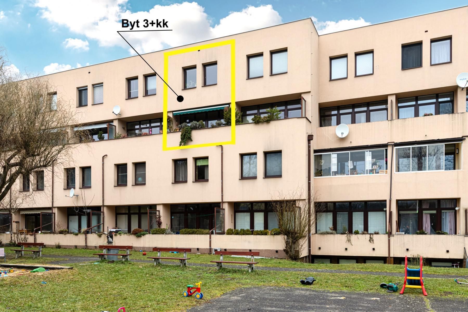 3+1, Spojařů, Praha, 94 m²