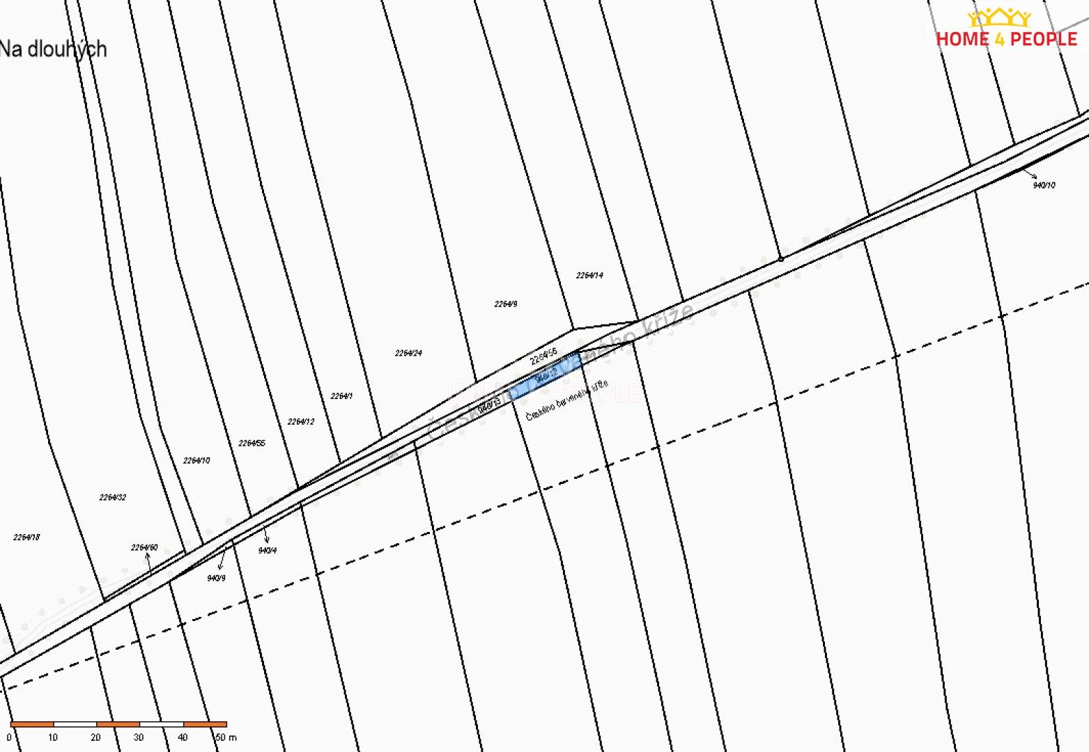Prodej pozemek - Lipence, Praha, 53 m²