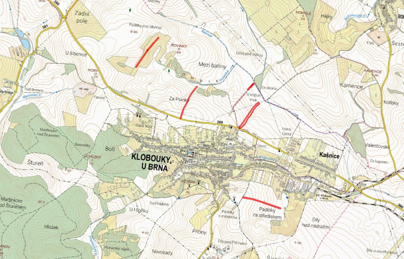 Zemědělské pozemky, Klobouky u Brna, okres Břeclav, Jihomoravský kraj - 2