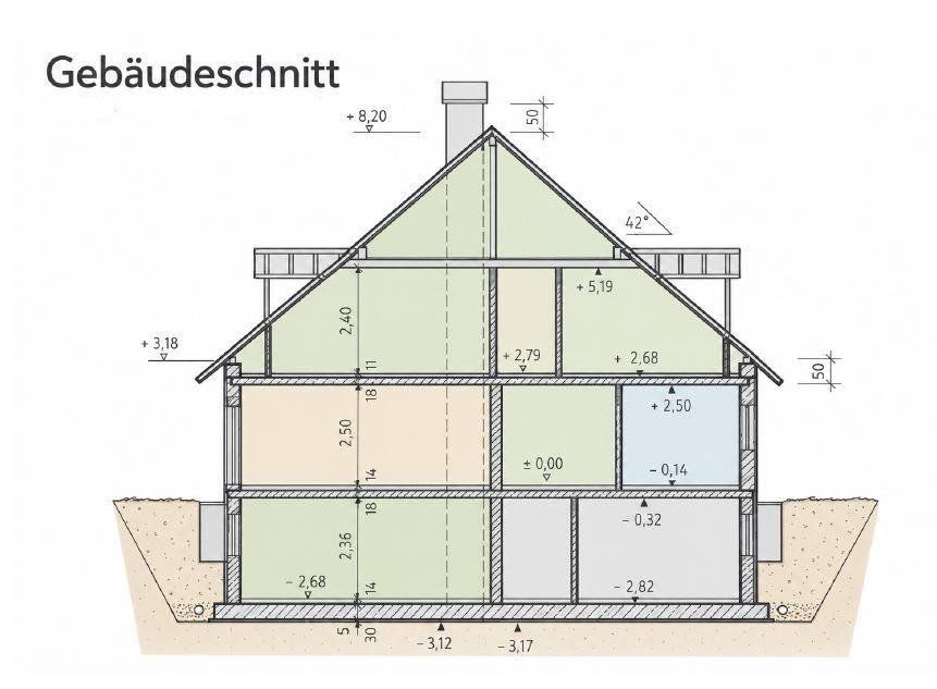Rodinné domy, , Bavorsko, 242 m² - 1