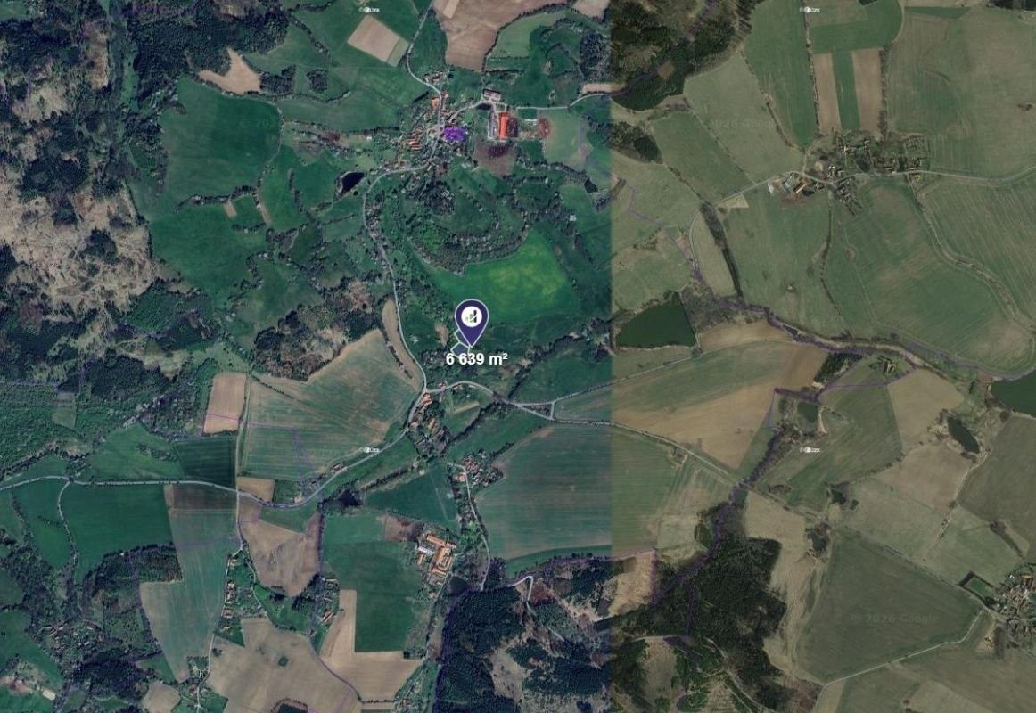 Louky, Votice, 6 639 m² - 2