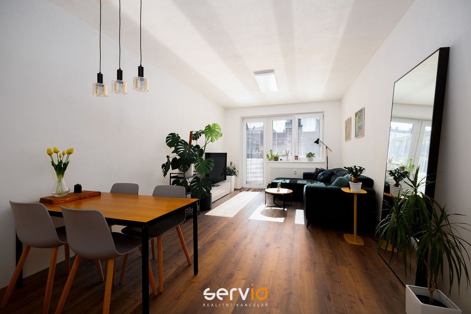 Pronájem byt 2+kk - Poděbradova, Brno - Ponava, 56 m² - 2