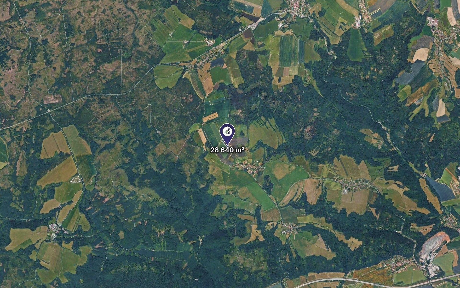 Zemědělské pozemky, Hranice, 28 640 m² - 2