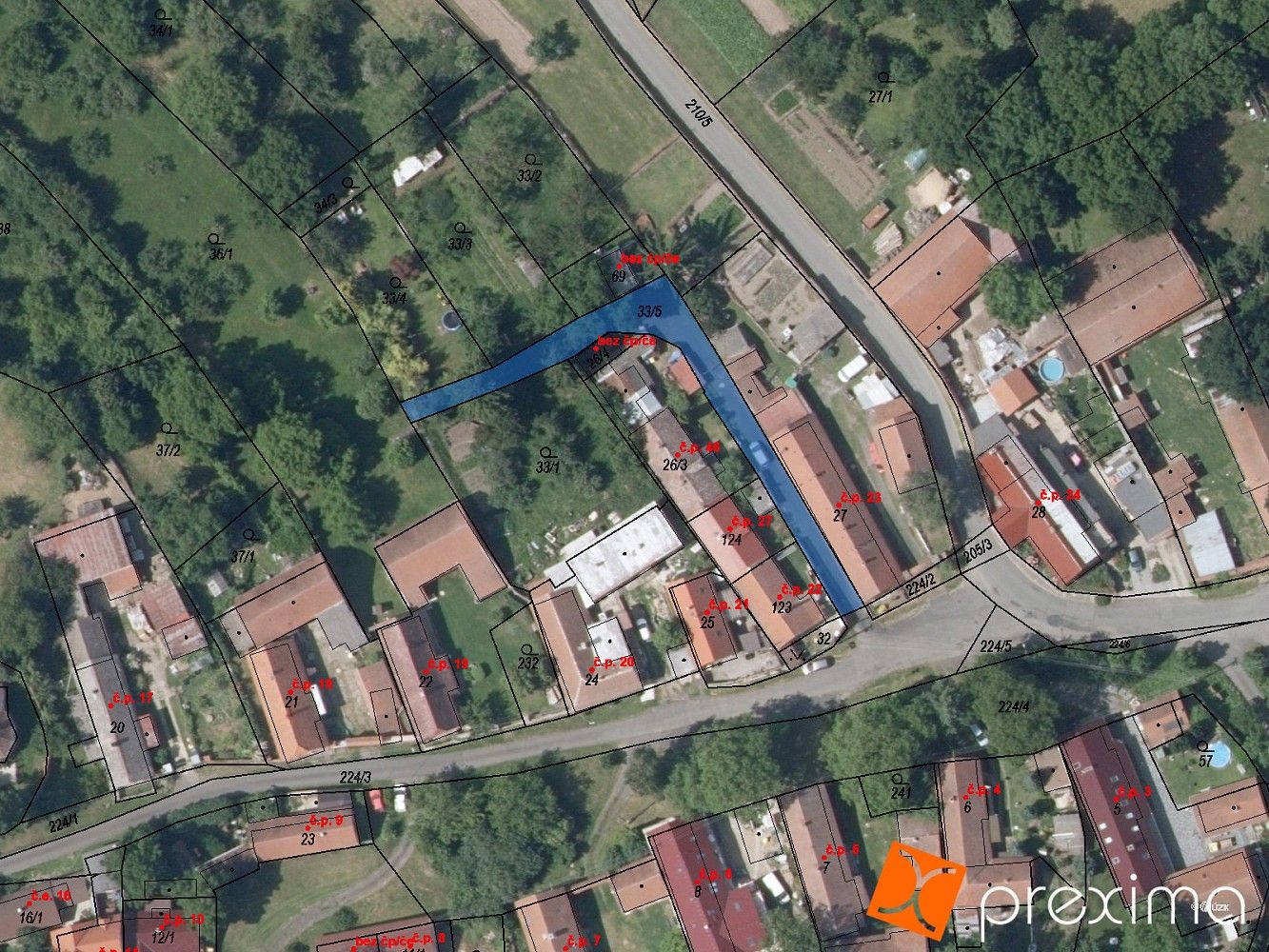 Pozemky pro bydlení, Kbel, okres Kolín, Středočeský kraj - 1