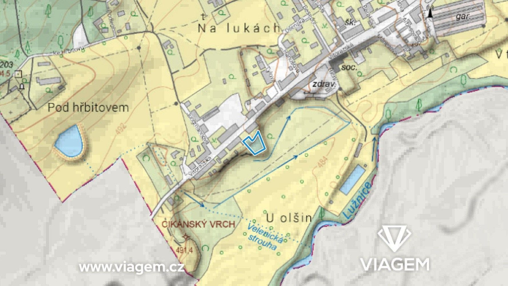 Pozemky pro bydlení, České Velenice, okres Jindřichův Hradec, Jihočeský kraj - 1