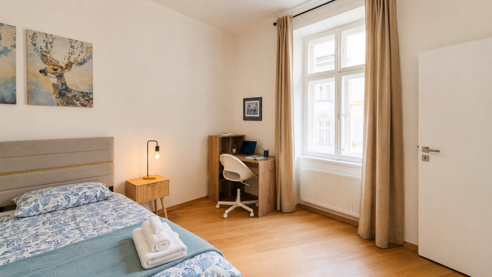 Pronájem byt 3+1 - Na Neklance, Praha - Smíchov, 74 m² - 5
