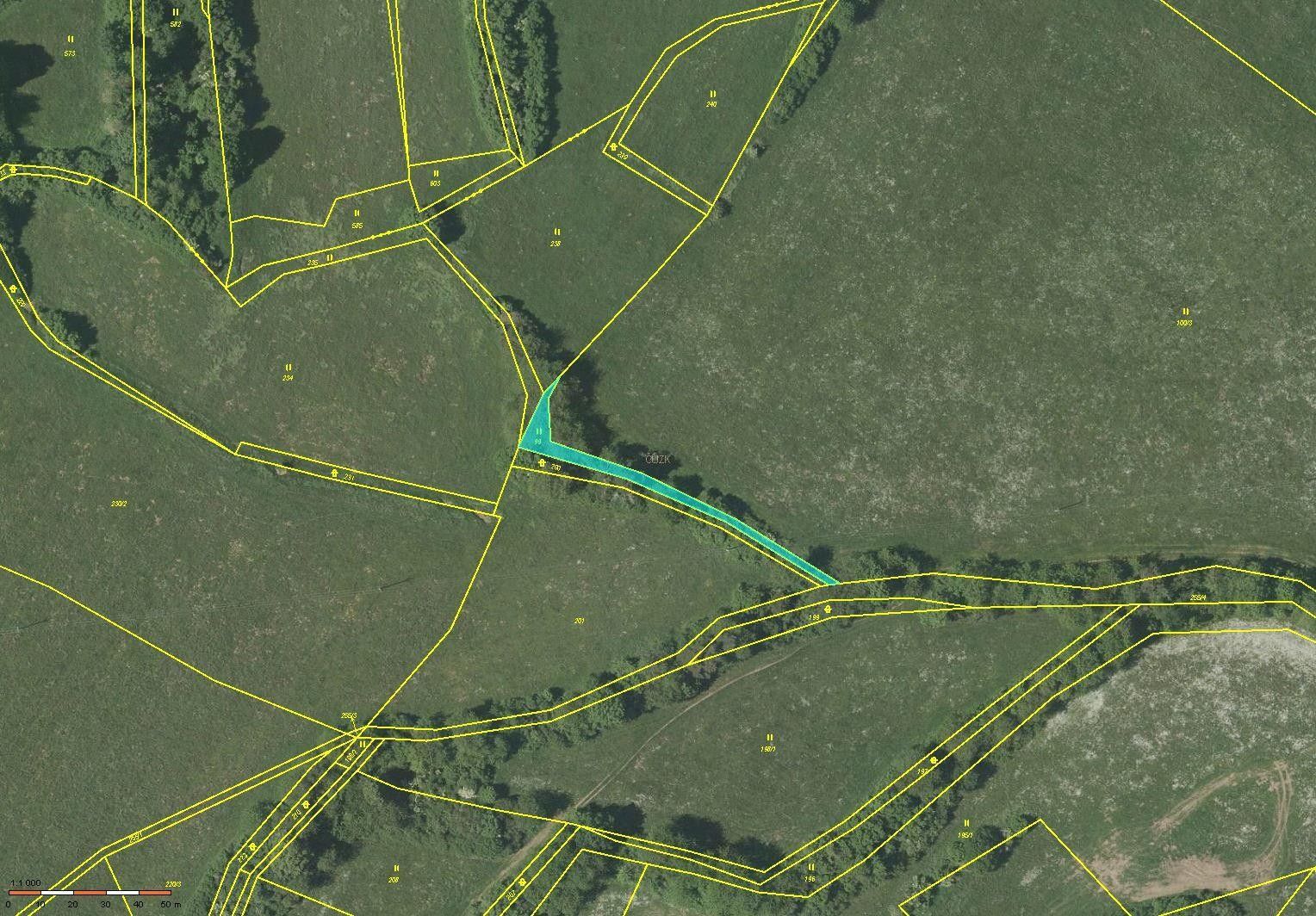 Louka · 2 981 m² · Újezdec, Mochtín - 3