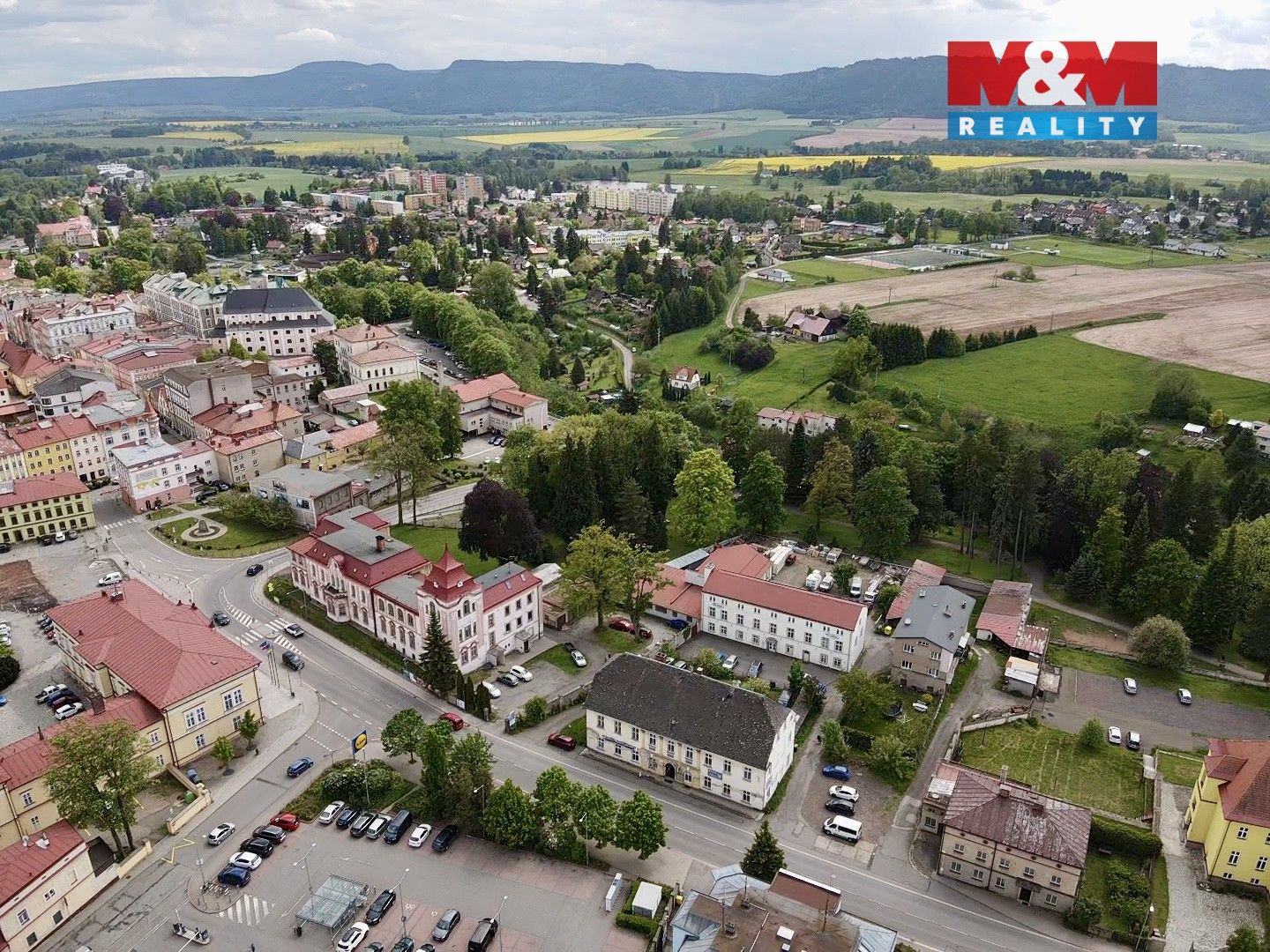 Činžovní domy, třída Masarykova, Broumov, 525 m²