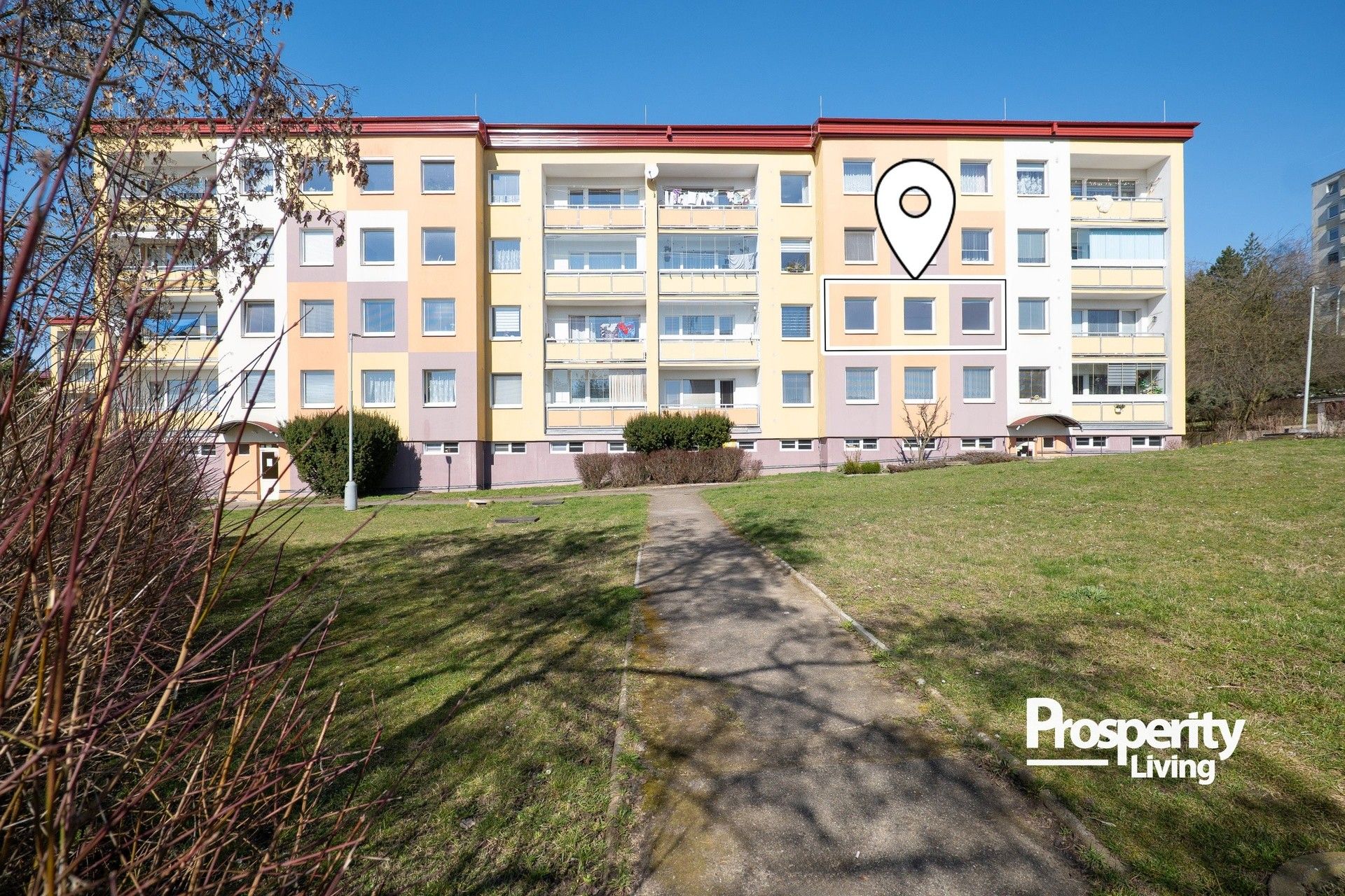 2+kk, Obvodová 744, Ústí nad Labem Krásné Březno, 48 m² - 2