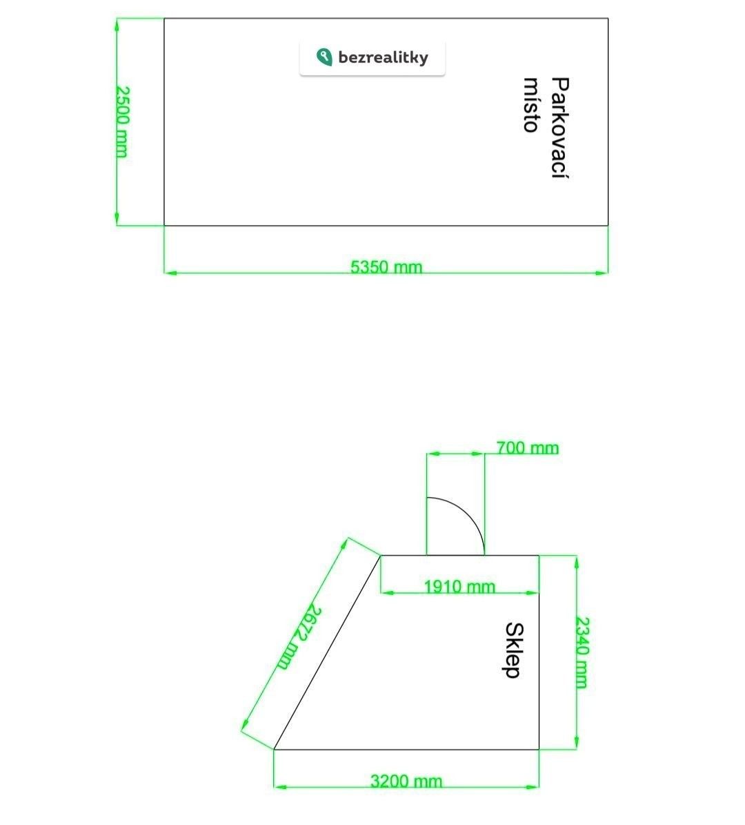 Garáže, Dostalové  , Praha, 13 m²