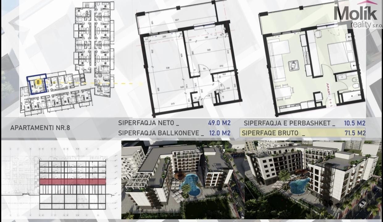 Prodej byt 2+kk - Golem, 49 m²
