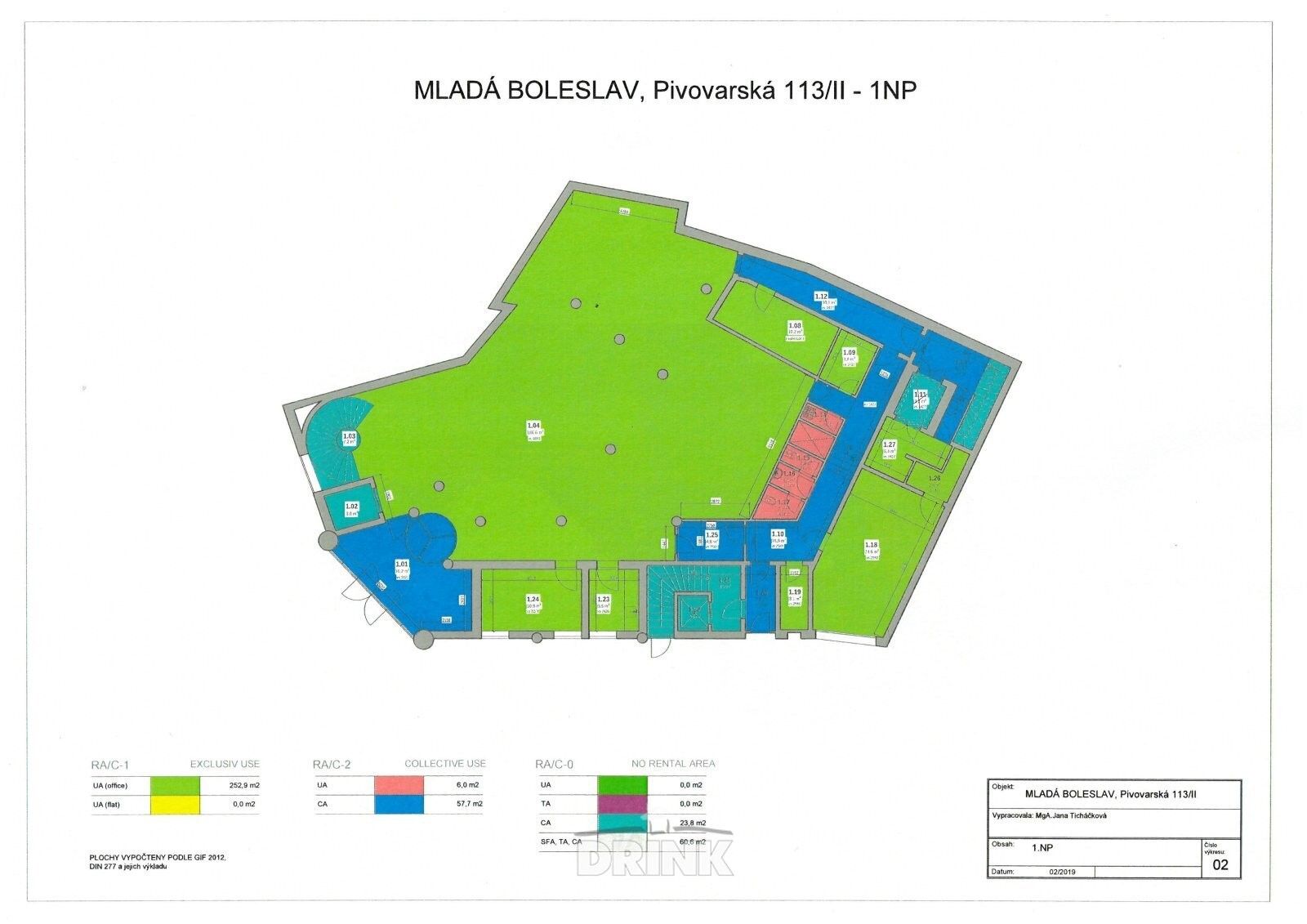 Obchodní prostory, Pivovarská 113, Mladá Boleslav II, 317 m² - 2