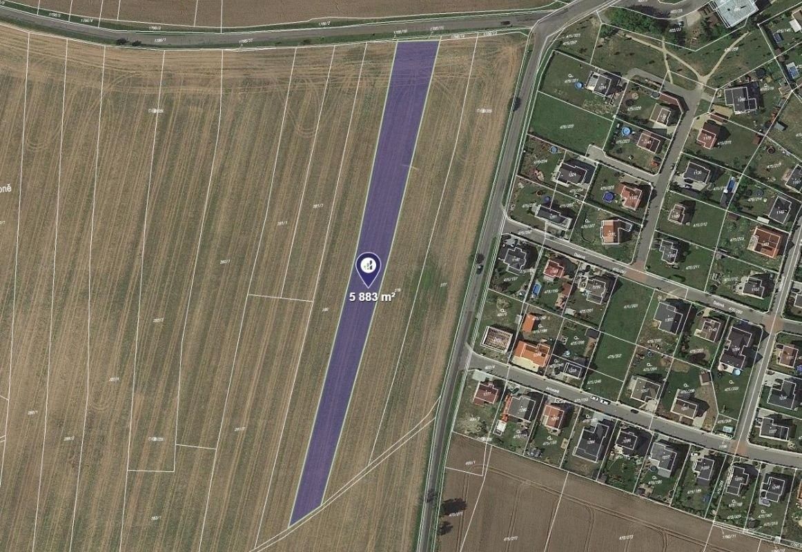 Zemědělské pozemky, Dolní Bousov, 1 471 m² - 1