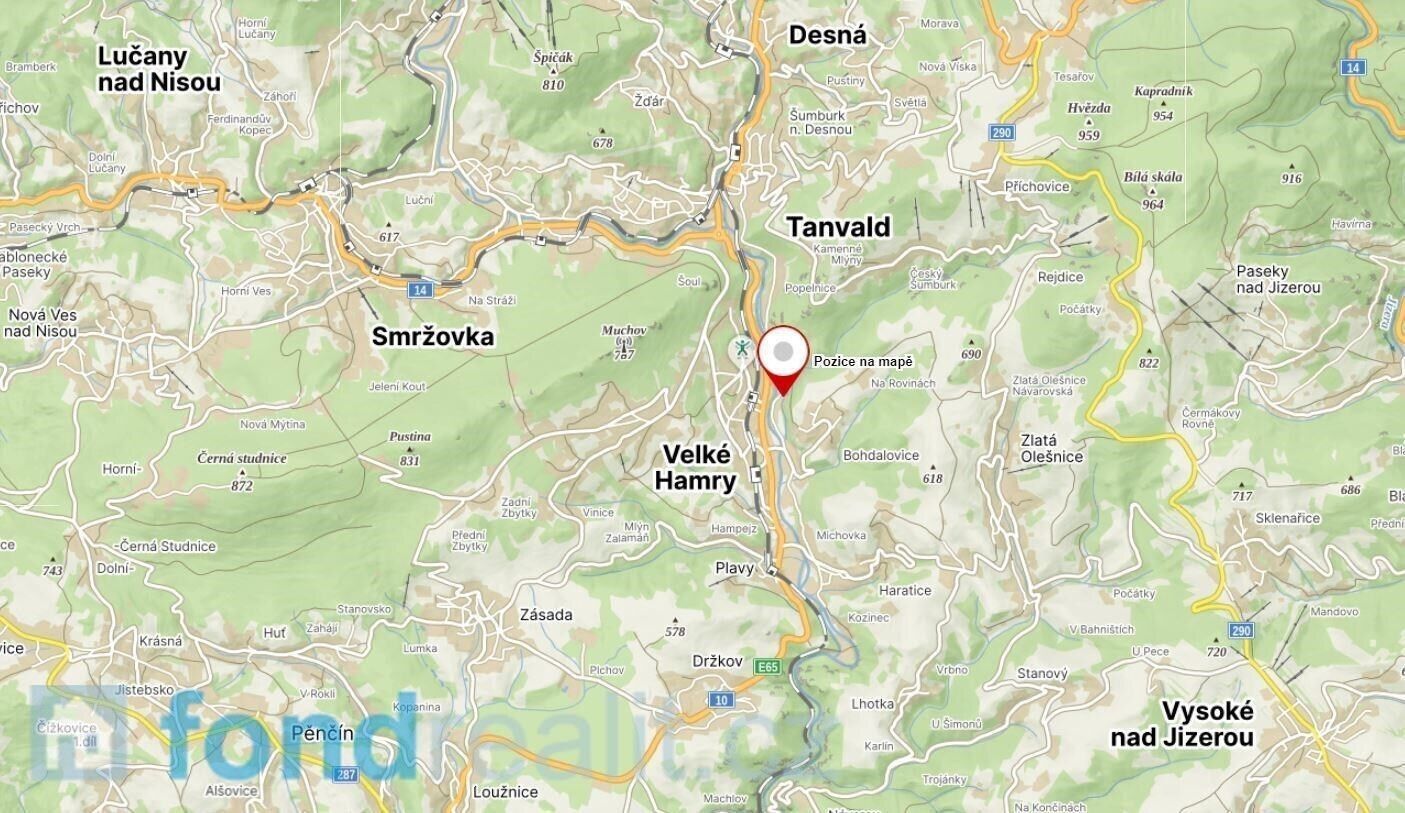 Prodej pozemek - Velké Hamry, 214 m² - 5
