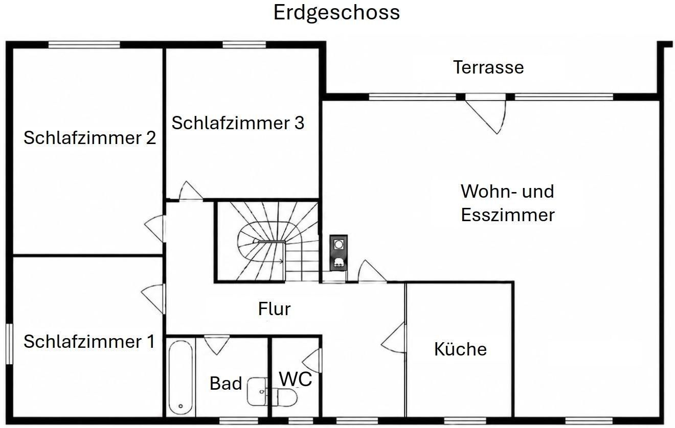 Rodinné domy, , Hessen, 144 m² - 1