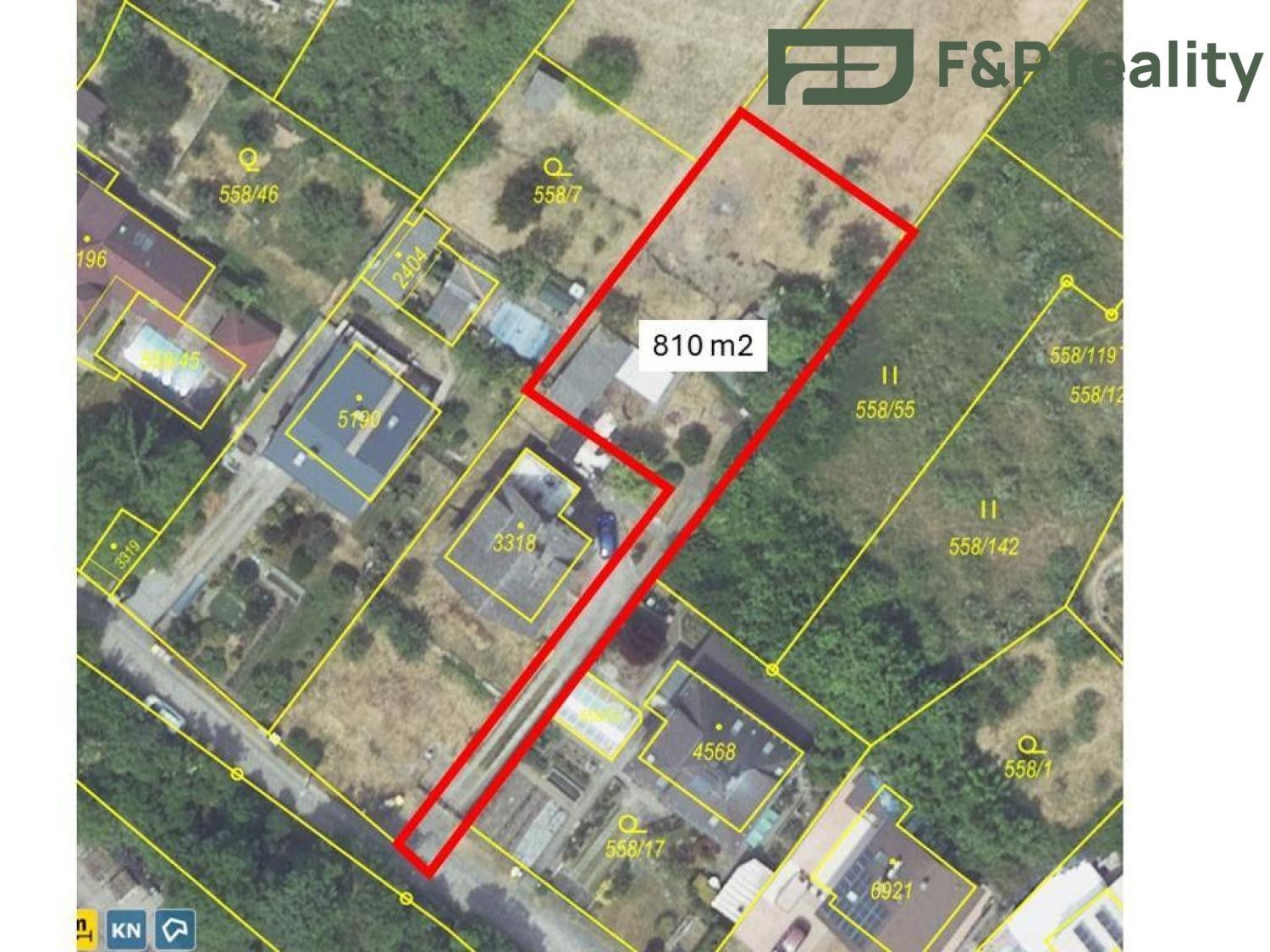 Pozemek pro bydlení, 810 m²