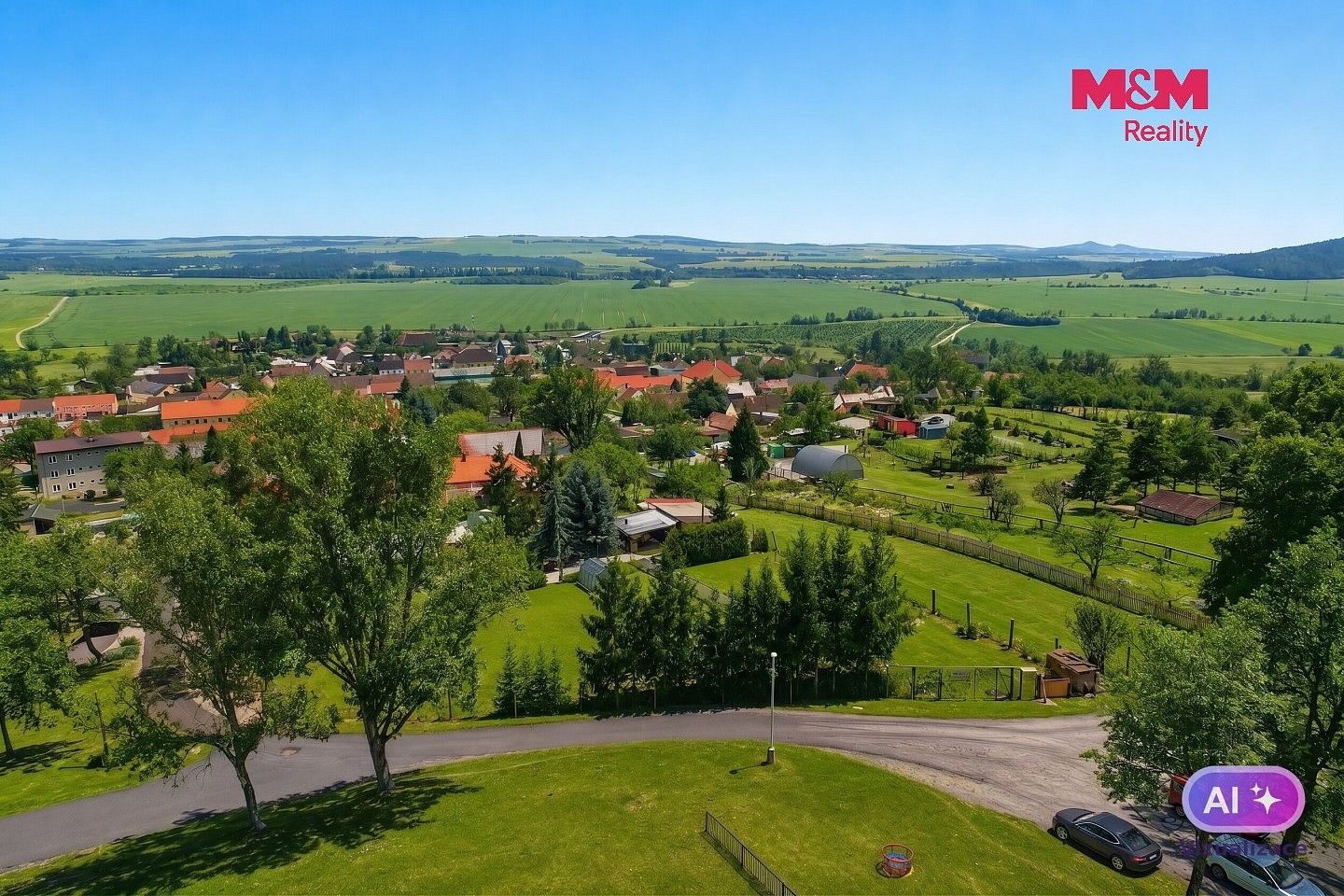 Pozemky pro bydlení, Chožov, okres Louny, Ústecký kraj - 2