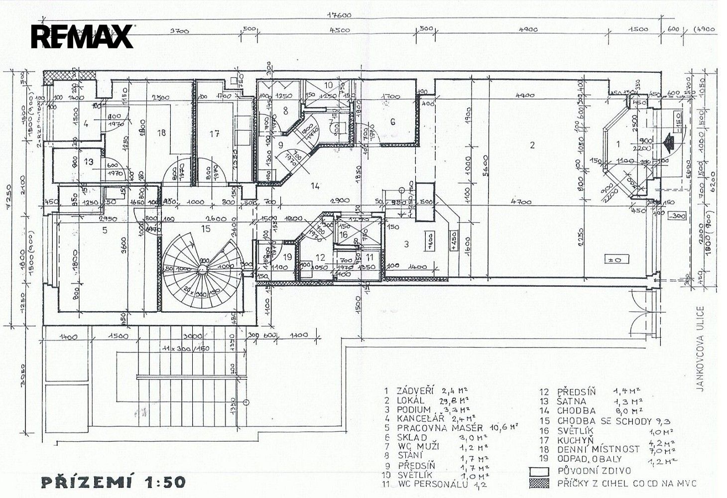 Obchodní prostory · 136 m² · Praha - Holešovice, okres Praha 7, Hlavní město Praha - 3