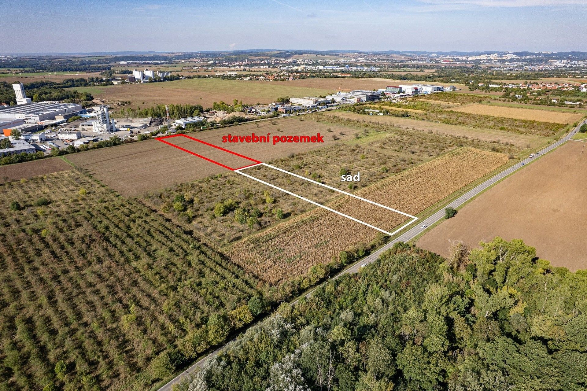 Komerční pozemky, Brno