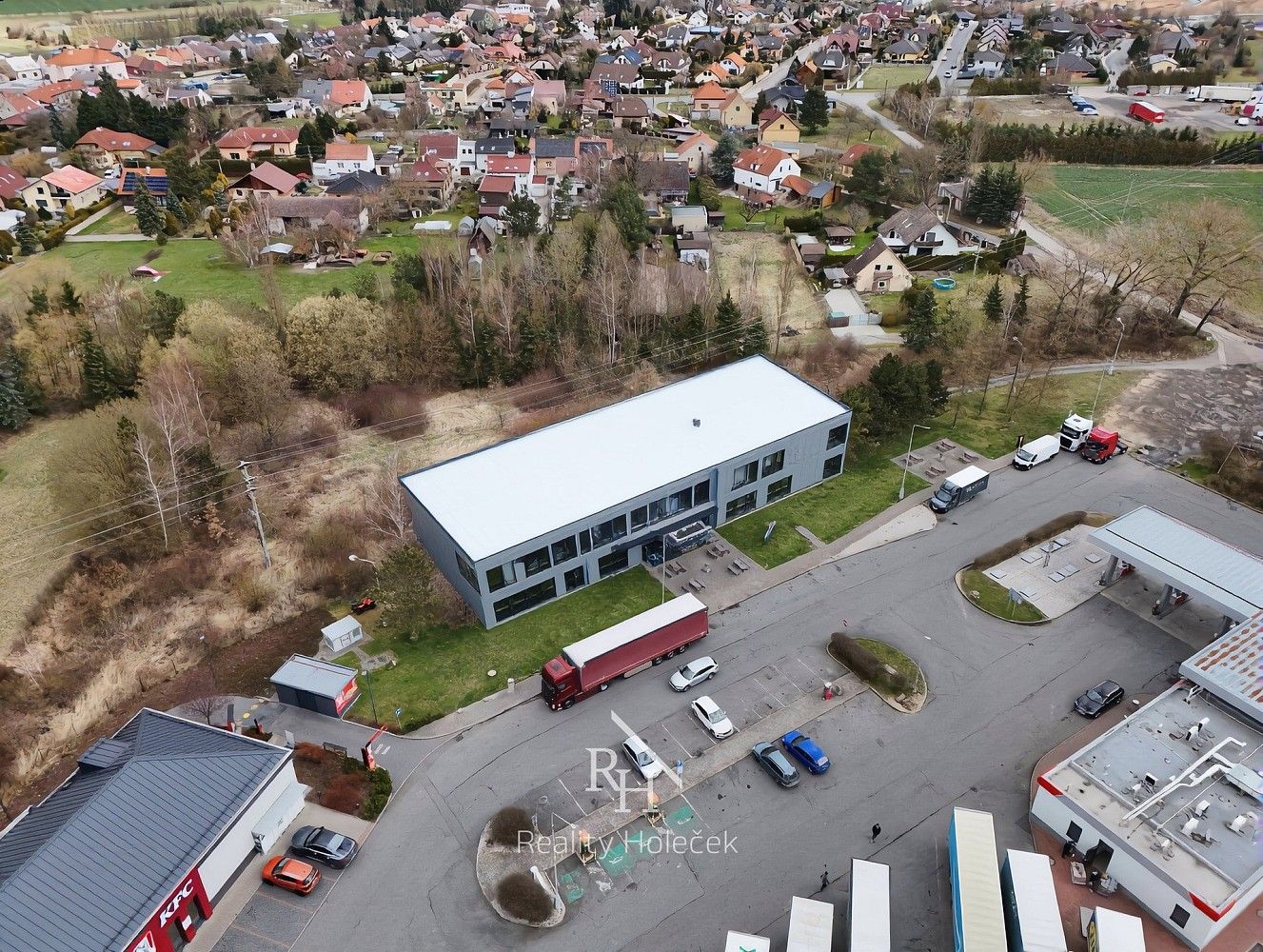 Prodej komerční pozemek - Velká Dobrá, okres Kladno - 5
