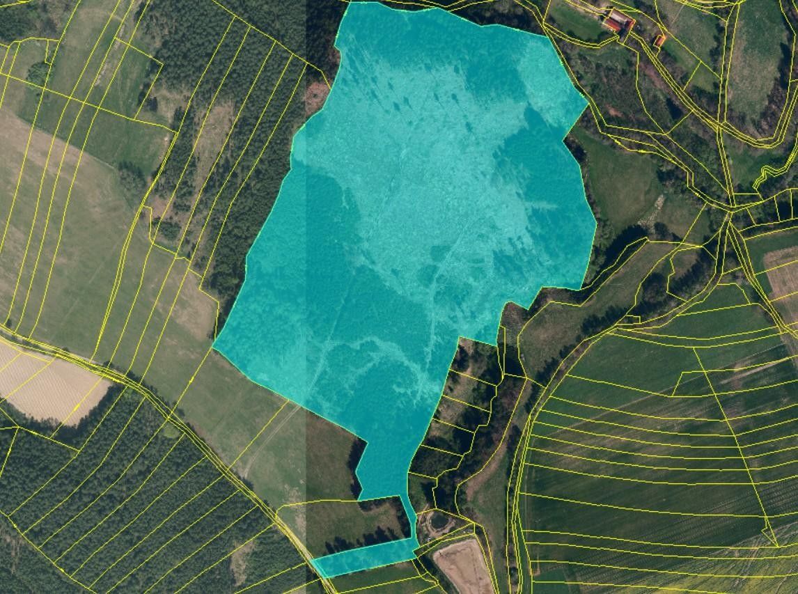 Lesy, Vlčeves, 250 236 m²