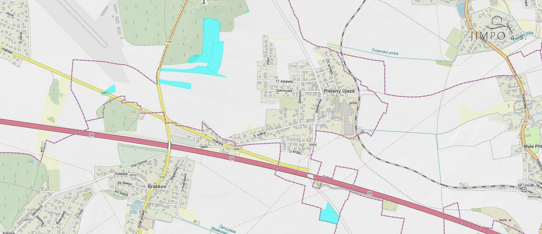 Zemědělské pozemky, Kladenská, Pletený Újezd, okres Kladno - 1