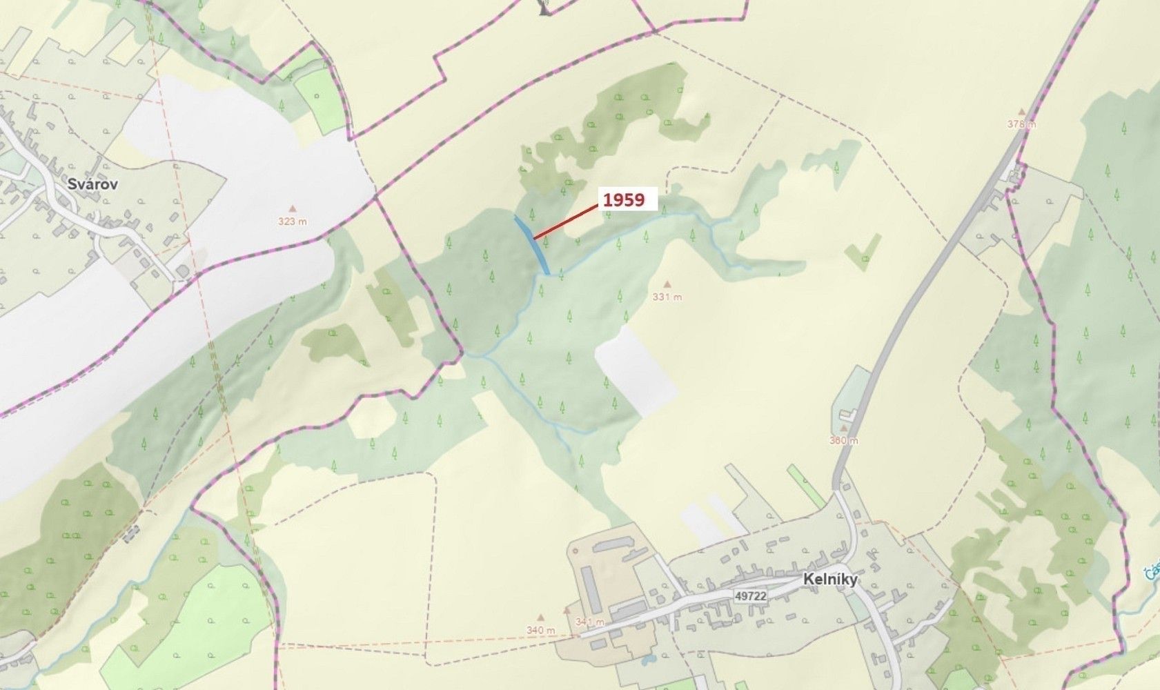 Lesy, Kelníky, okres Zlín, Zlínský kraj - 1