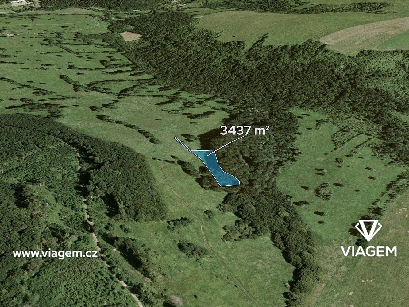 Zemědělský pozemek, 859 m²