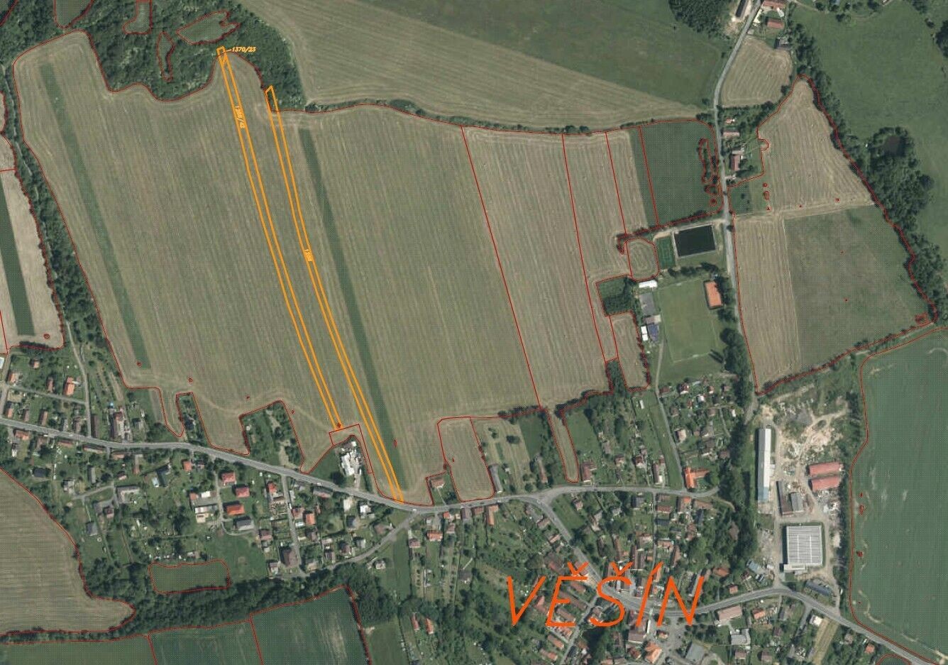 Zemědělský pozemek · 11 658 m² · Věšín - 4
