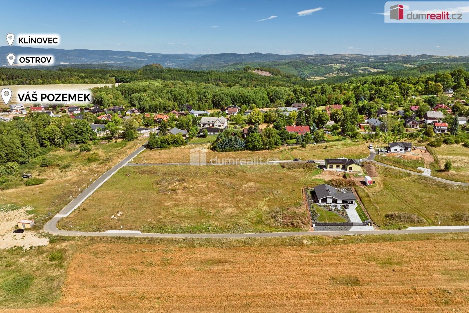 Pozemky pro bydlení, Andělská Hora, 708 m² - 2