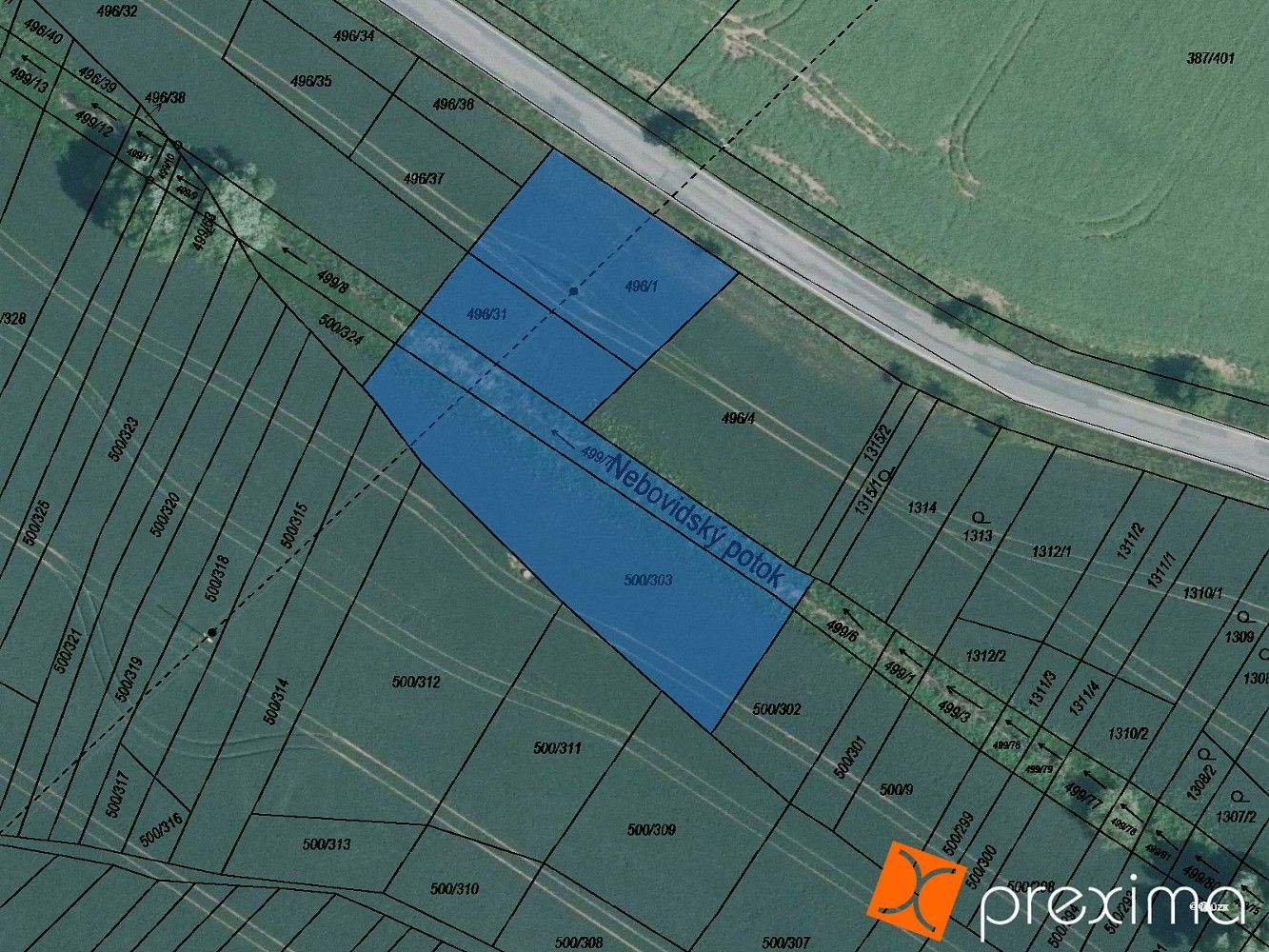 Prodej zemědělský pozemek - Nebovidy, okres Brno-venkov, Jihomoravský kraj - 5