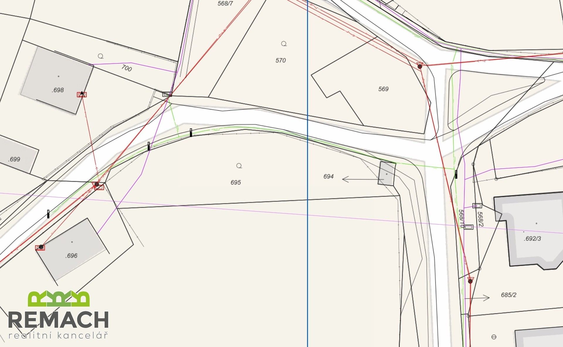 Prodej pozemek pro bydlení - Zádveřice, Zádveřice-Raková, 445 m²