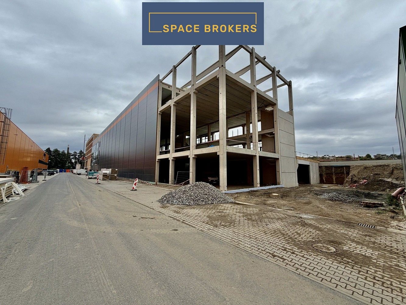 Sklady, Zápy, okres Praha-východ, Středočeský kraj, 950 m² - 2