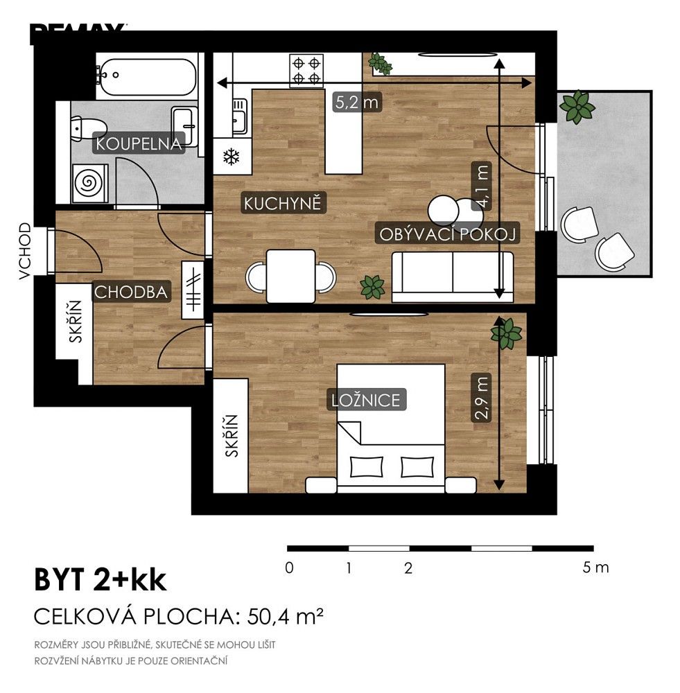 2+kk, Ostrava, 50 m² - 2